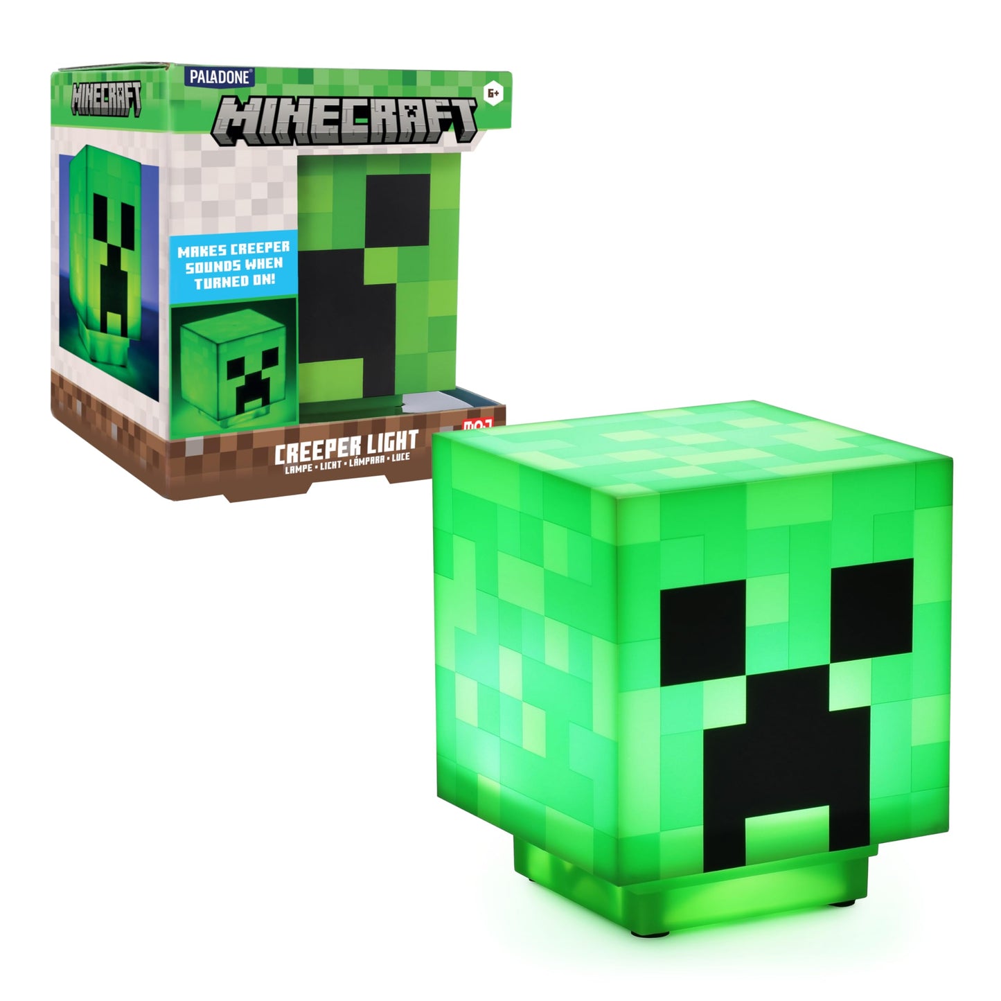 Minecraft Creeper Light with Official Creeper Sounds - Handheld