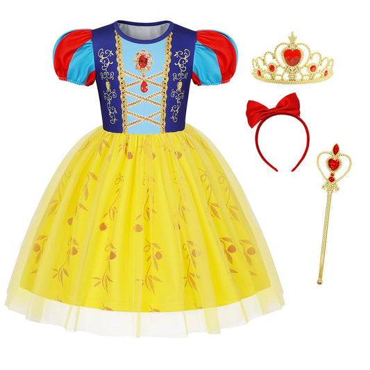 Yellow princess costume