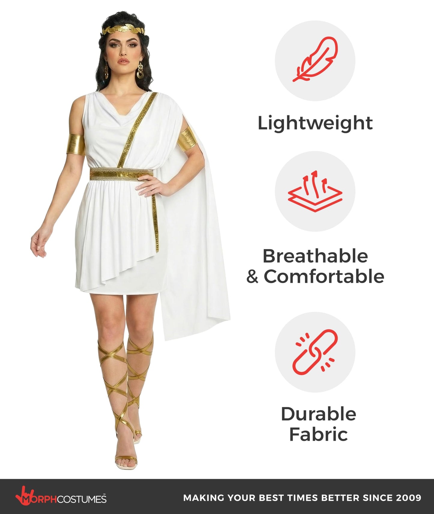 Greek Goddess Costume Women - Roman Costume Women - Egyptian (image 7)