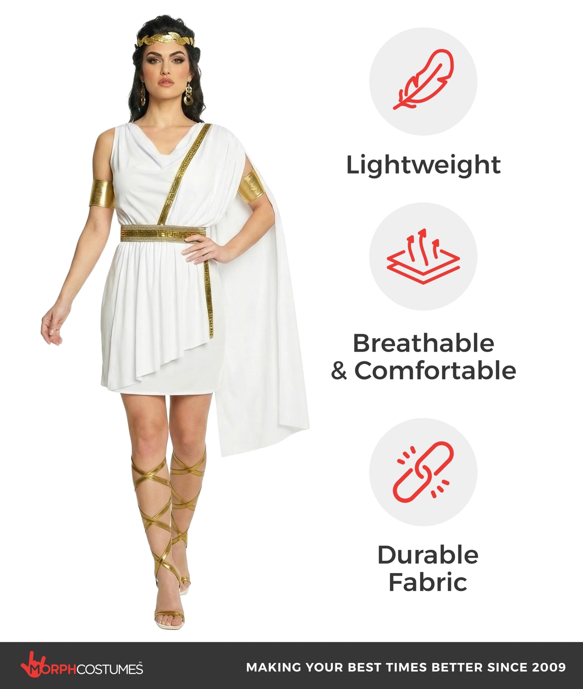 Greek Goddess Costume Women - Roman Costume Women - Egyptian (image 7)