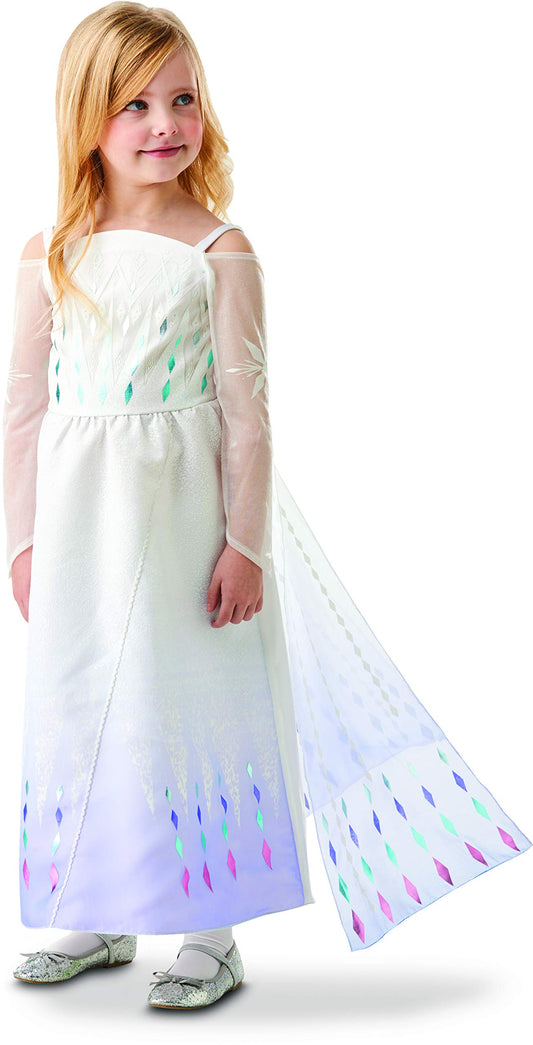 Rubie's Official Disney Frozen 2, Elsa Epilogue Dress, Childs Costume, Size Large Age 7-8 Years