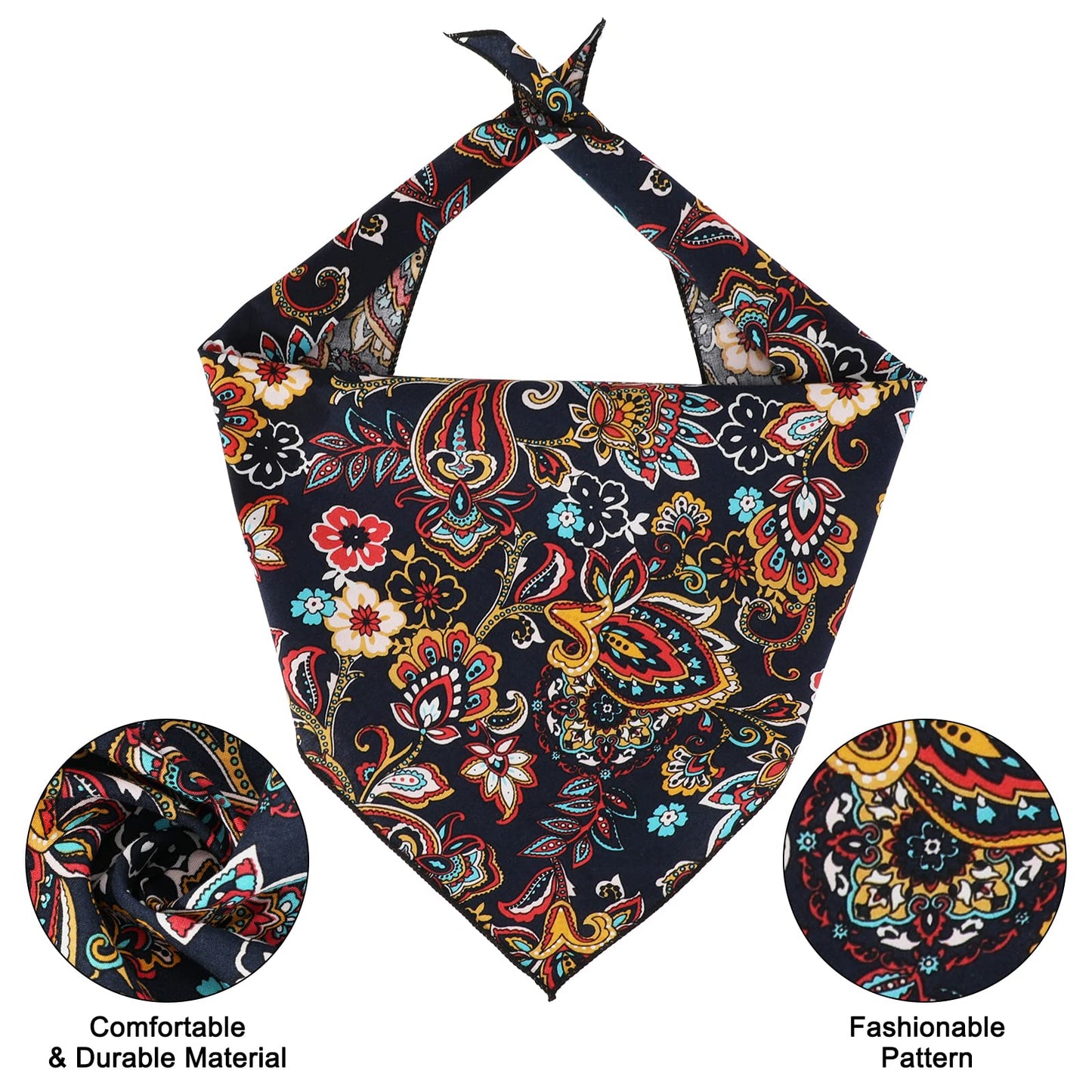 Dogs Cats Cowboy Costume Hats and Bandanas Scarf - Cowboy Caps
