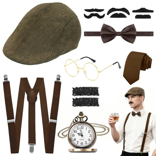 1920s Accessories for Men - Great Gatsby Costume Men - Old Man