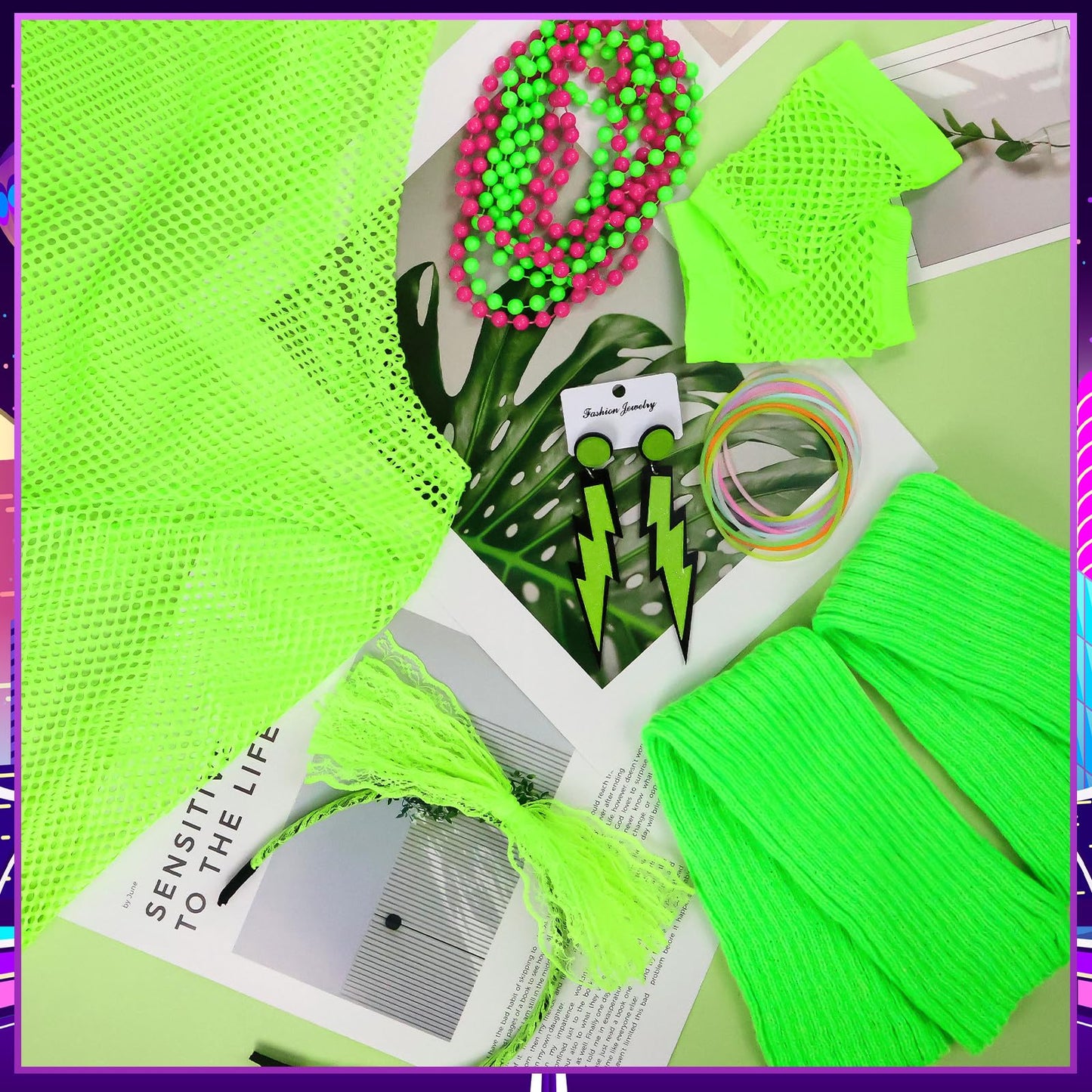 80s Fancy Dress for Women - 1980s Fancy Party Costumes Accessories (image 6)