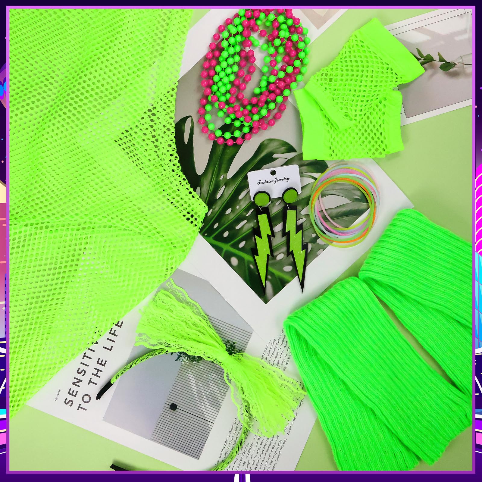 80s Fancy Dress for Women - 1980s Fancy Party Costumes Accessories (image 6)