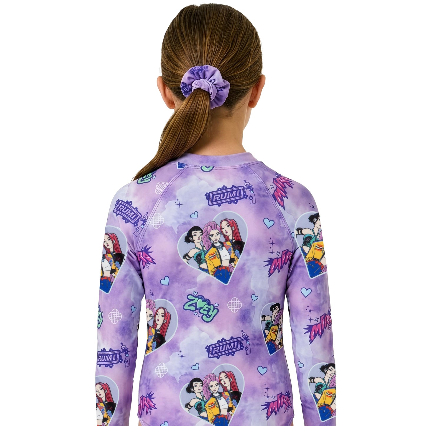 Swimsuit - Girls Swimming Costume - Huntrix Girls Swimming Costumes