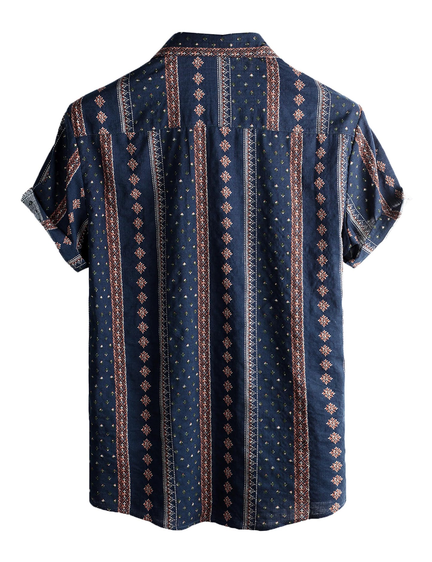Mens Floral Hawaiian Shirts Short Sleeve Button Down Beach Shirts