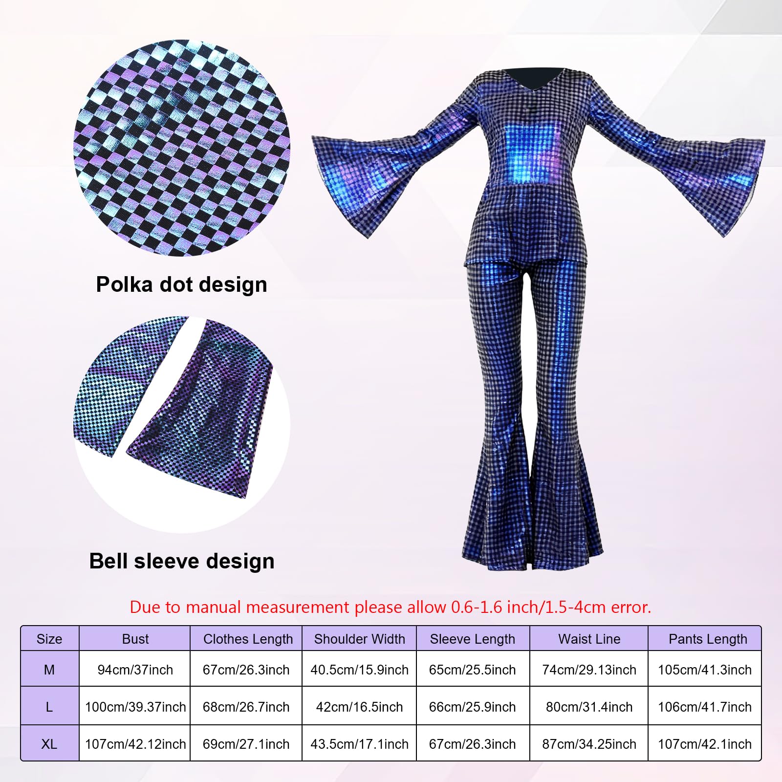 1970s Disco Costume for Women - 70s Fancy Dress Outfits (image 2)