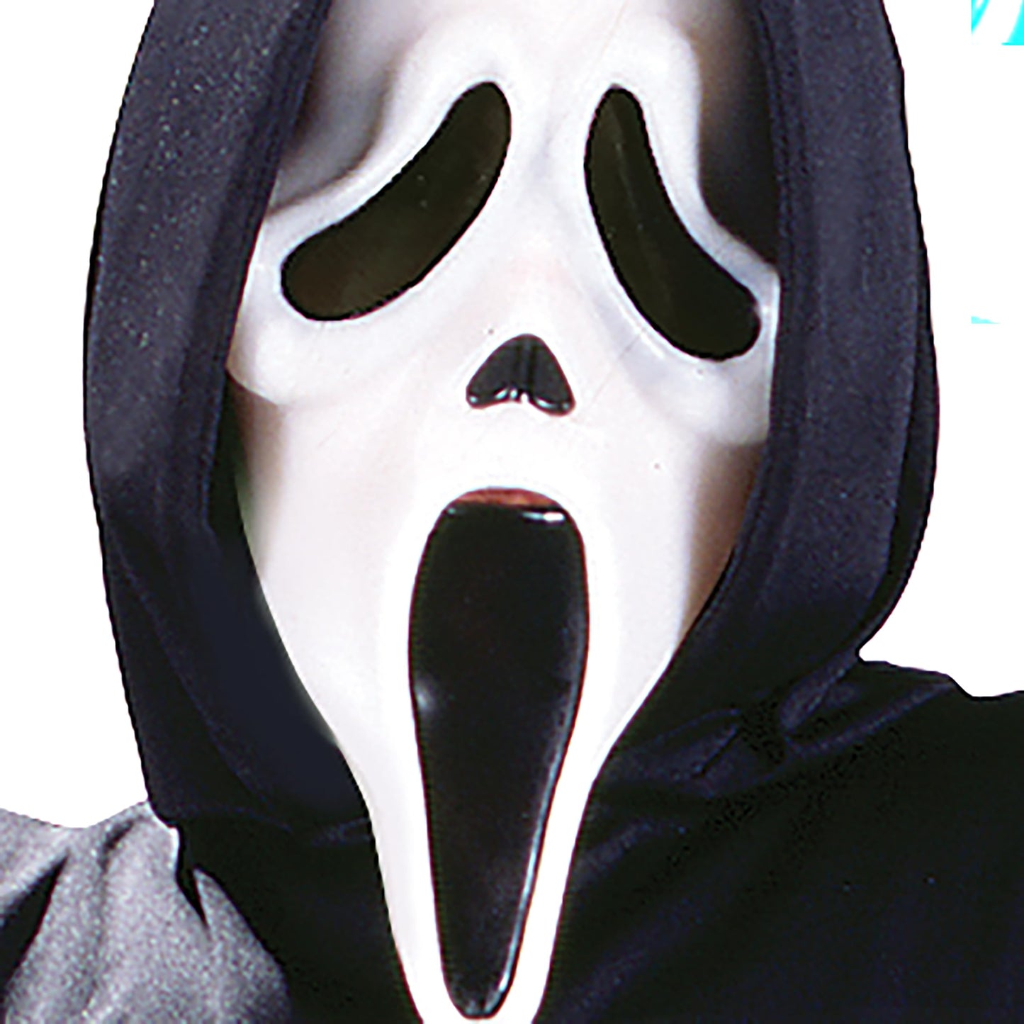 Fun World Teen Ghost Face Costume, Black, One Size