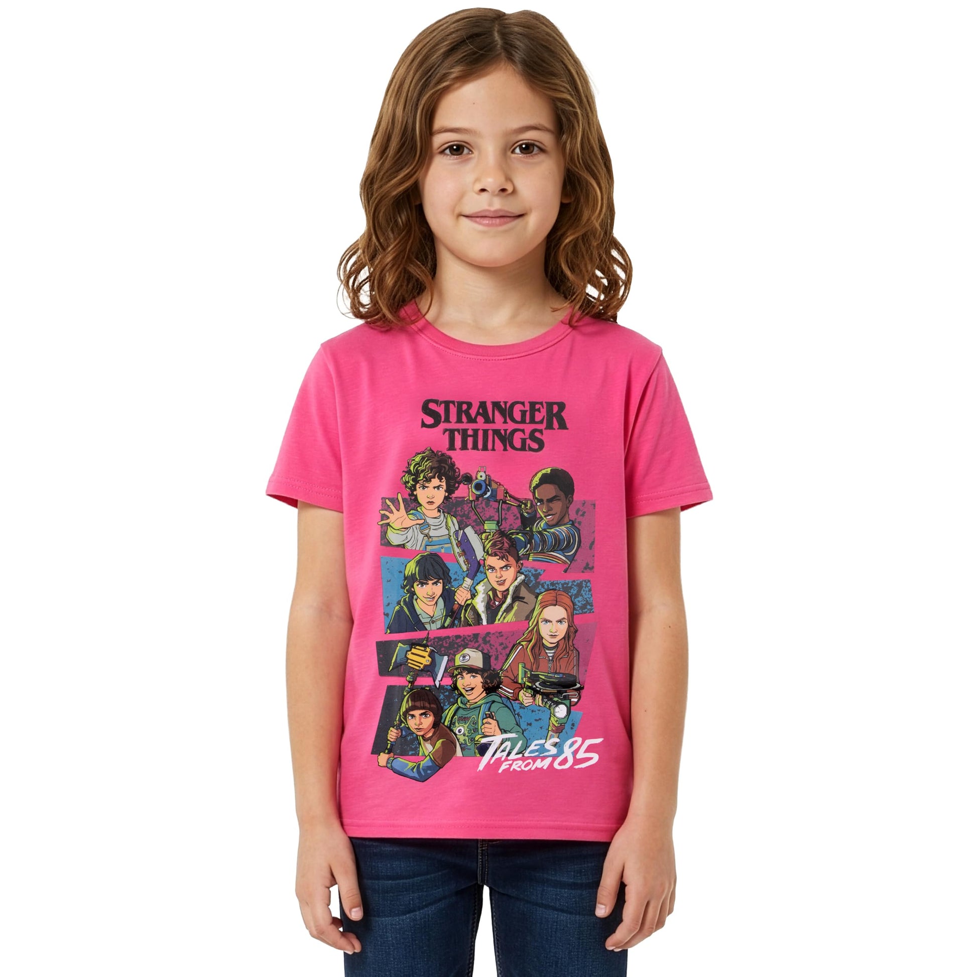 T-Shirt - Tales from '85 Girls Tshirt - Short Sleeve Girls Top (image 2)