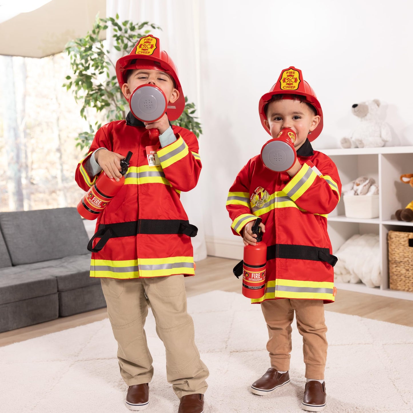 Fire Chief Role Play Costume Set: Fire Chief Role Play Costume Set