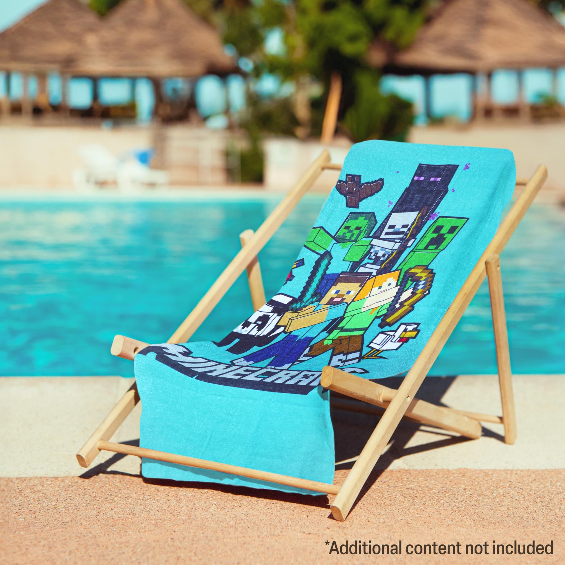 Towel for Kids Teens Soft Absorbent Bath Shower Swimming Beach (image 2)