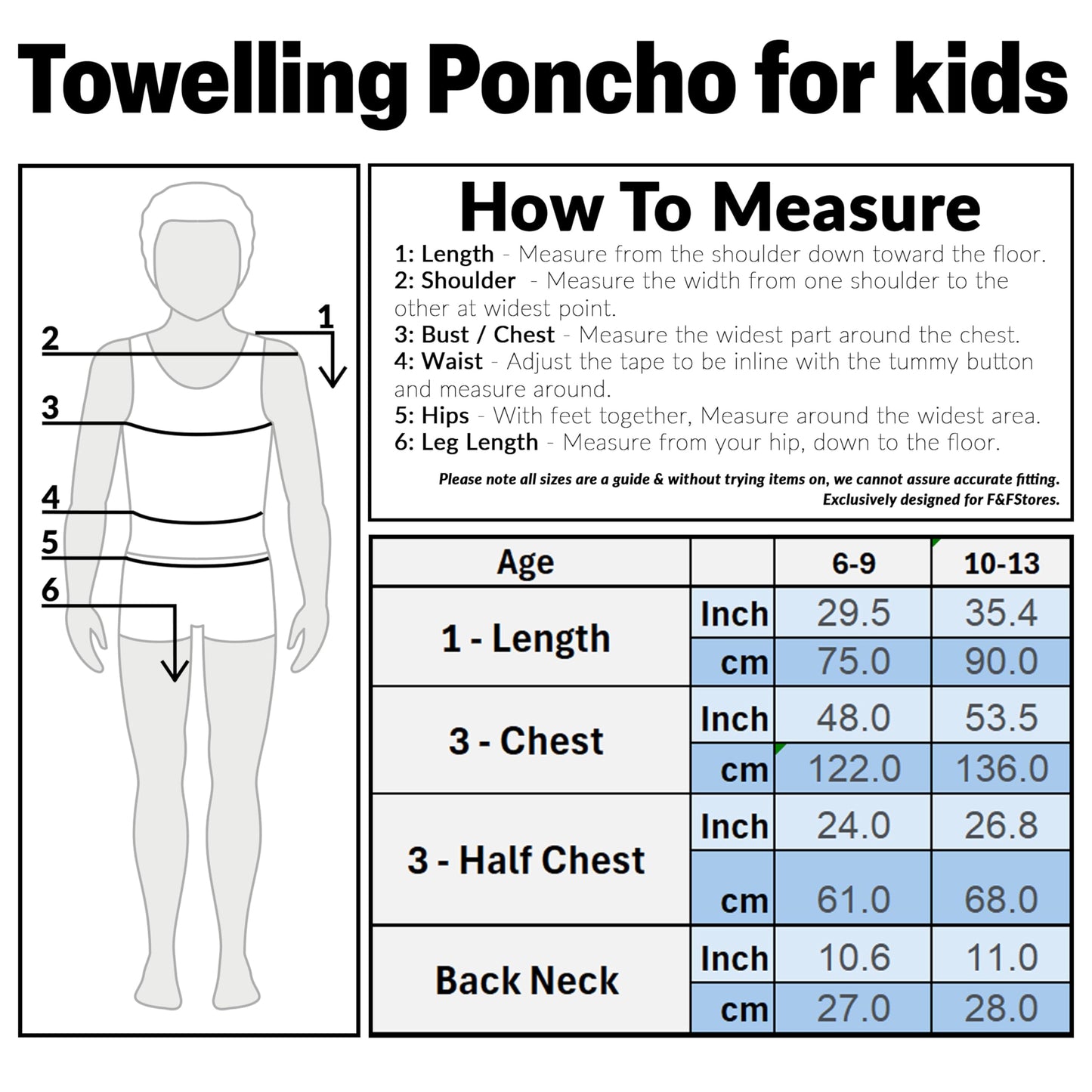 Bath Towel with Hood for Kids and Teenagers Changing Robe Absorbent