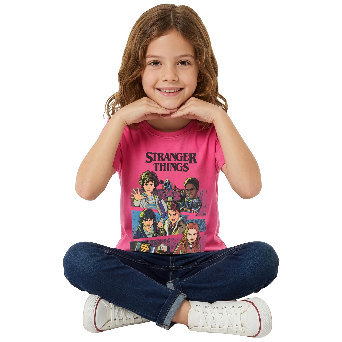 T-Shirt - Tales from '85 Girls Tshirt - Short Sleeve Girls Top (image 7)