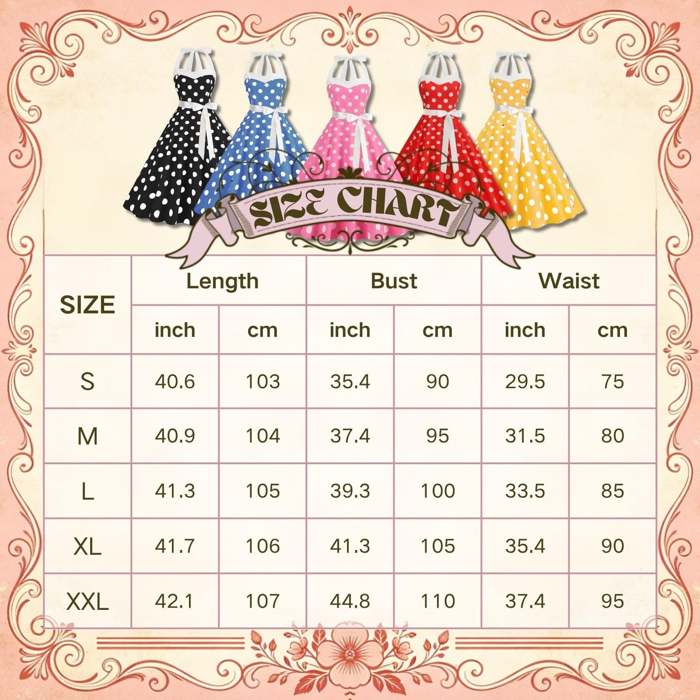 maxToonrain Dresses for Women UK Plus Size,Womens 1950s 80s 70s 90s Fancy Dress A Line Spaghetti Strap Polka Dot Midi Party Dress Halloween Costumes for Adults Ladies(A-Black,L)