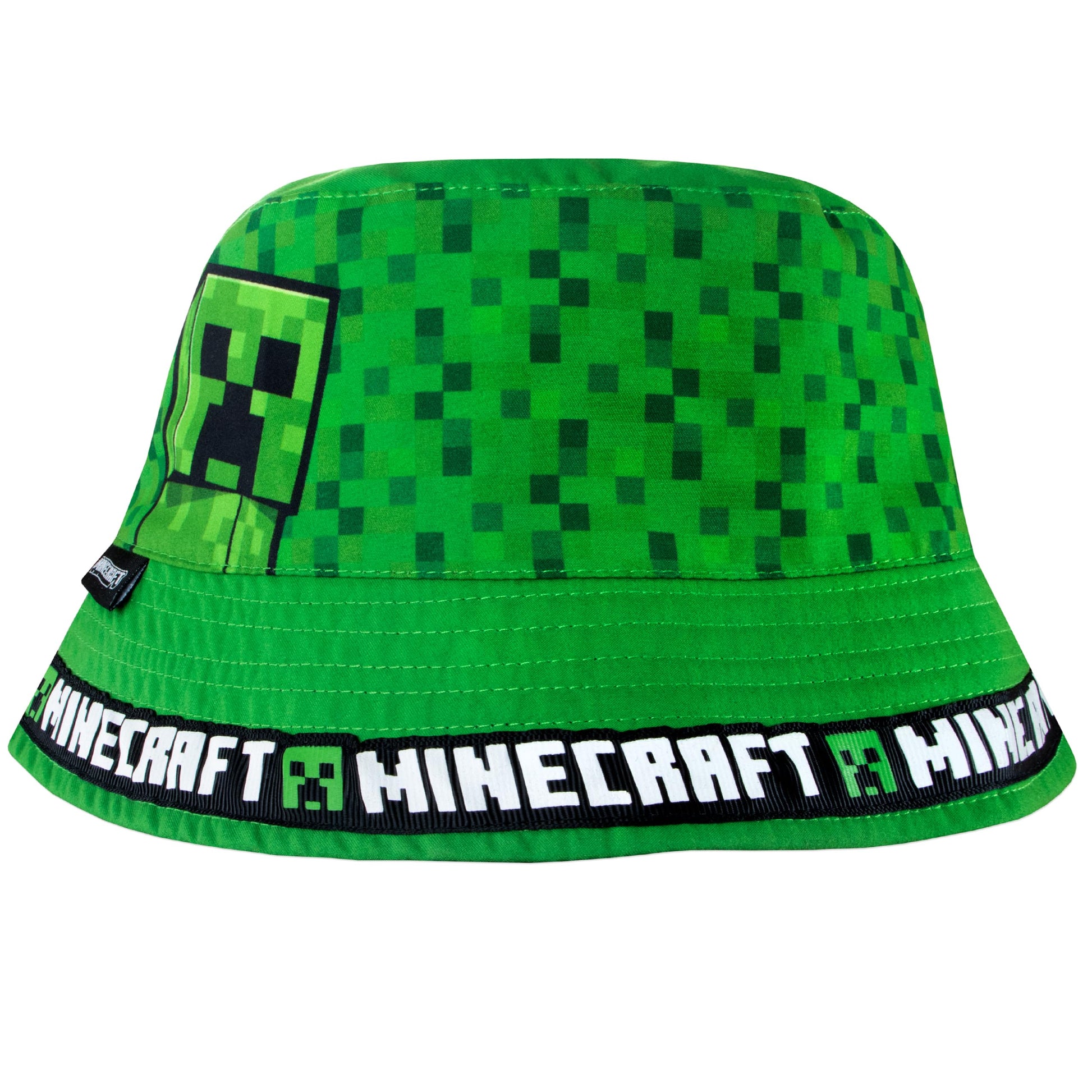 Hat - Reversible Bucket Hat for Boys - Creeper Gaming Hats (image 4)
