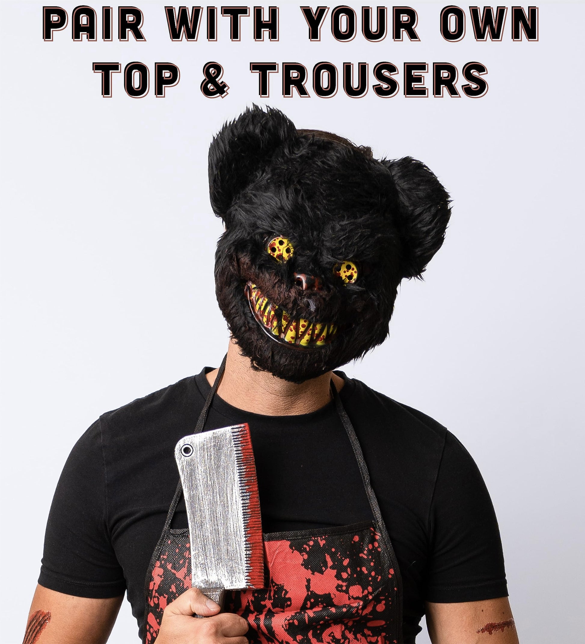Horror Bear Costume - Halloween Costumes for Men - Adult & Teen One (image 4)