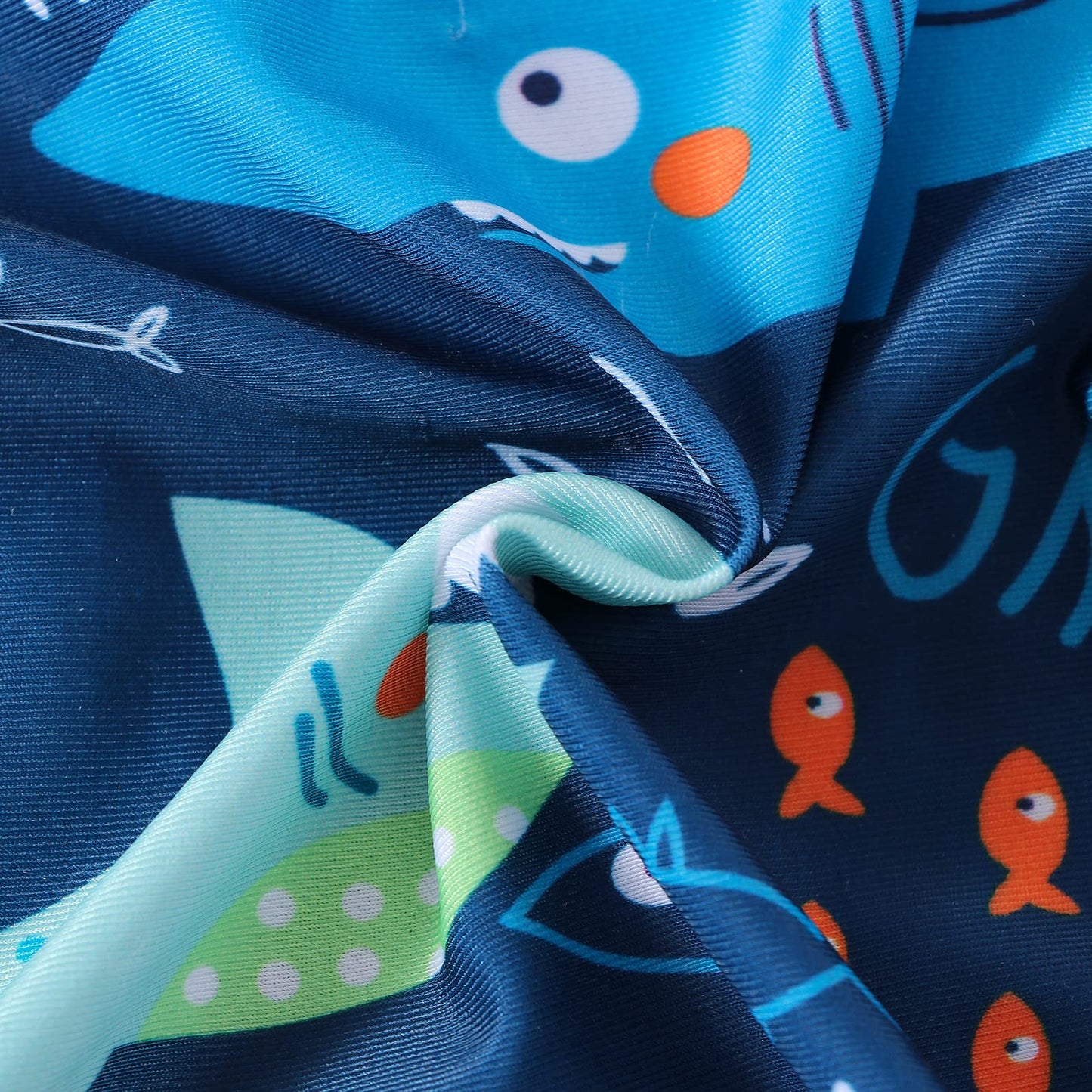 Nicoxijia Baby Boy Swimsuit Swimming Costume Infant Rash Guard Swimwear One Piece Zipper Swimwear Sun Protection Bathing Suit (Blue, 6-12 Months)