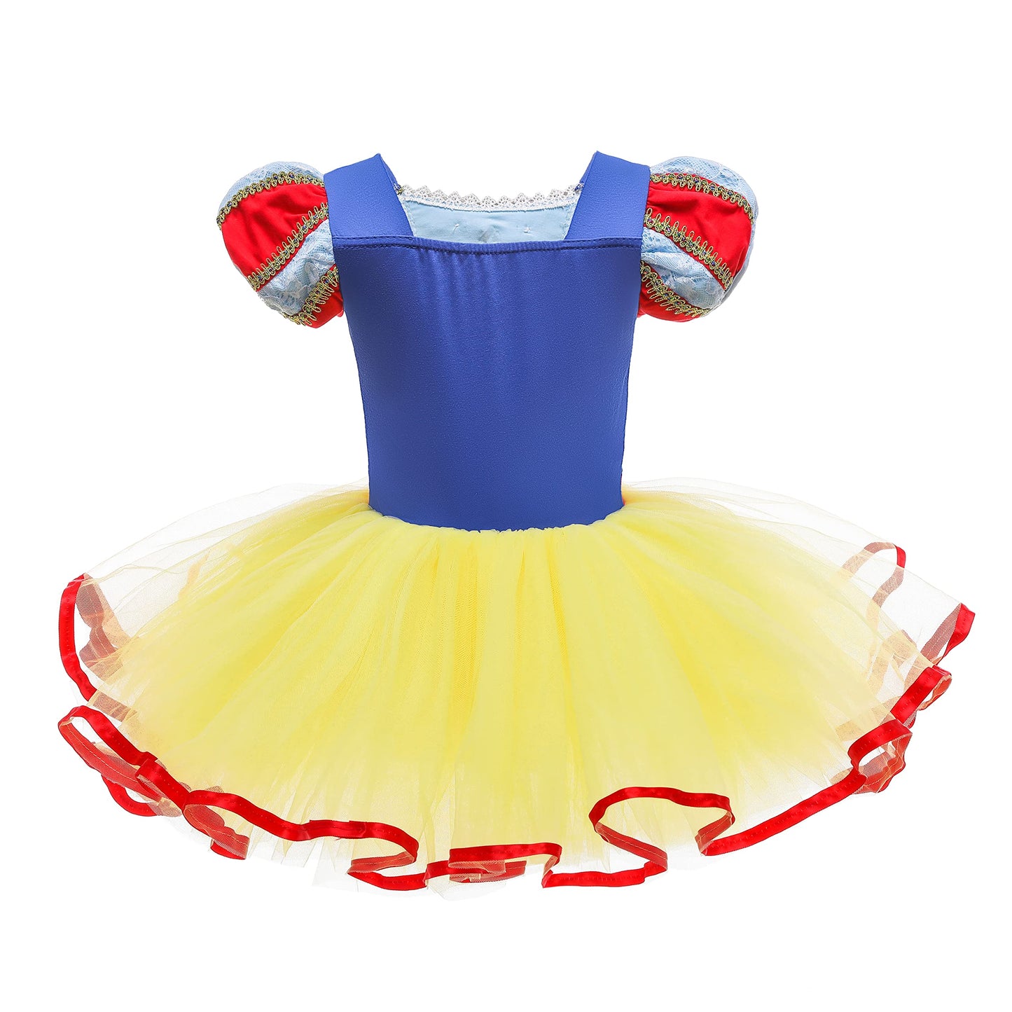 Lito Angels Girls Princess Ballerina Costume, Yellow, Age 3-4 Years