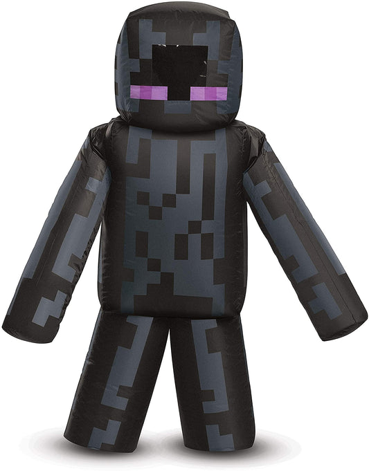 Disguise L Enderman Inflatable Fancy Dress Costume - Boys - Black