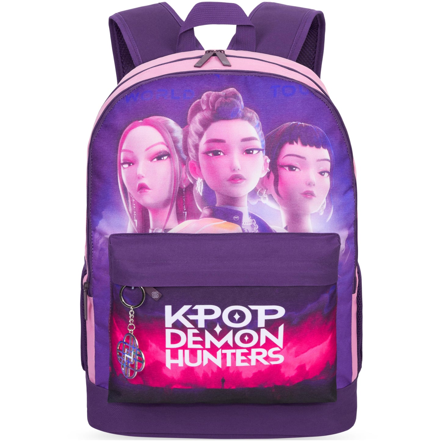 Huntrix Kpop Demon Hunters Girls Backpack - Adjustable Straps