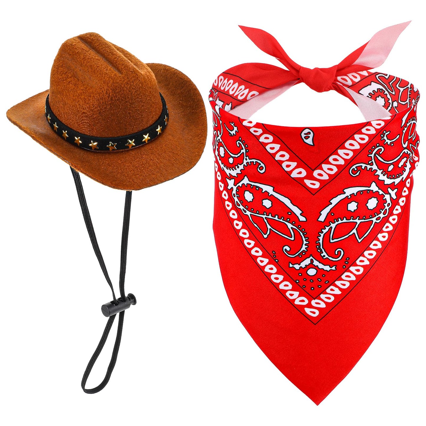 Pet Cowboy Costume Dog Halloween Costumes Pet Mini Cowboy Hat