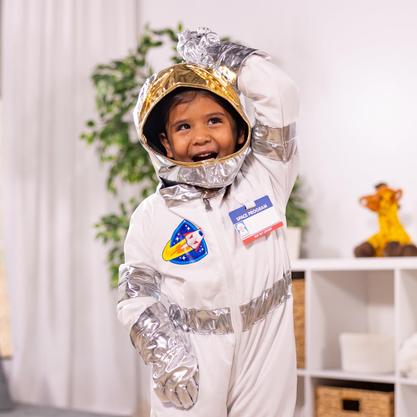 Melissa & Doug Astronaut Role Play Set - Pretend Play | Halloween Costume for Kids 3+