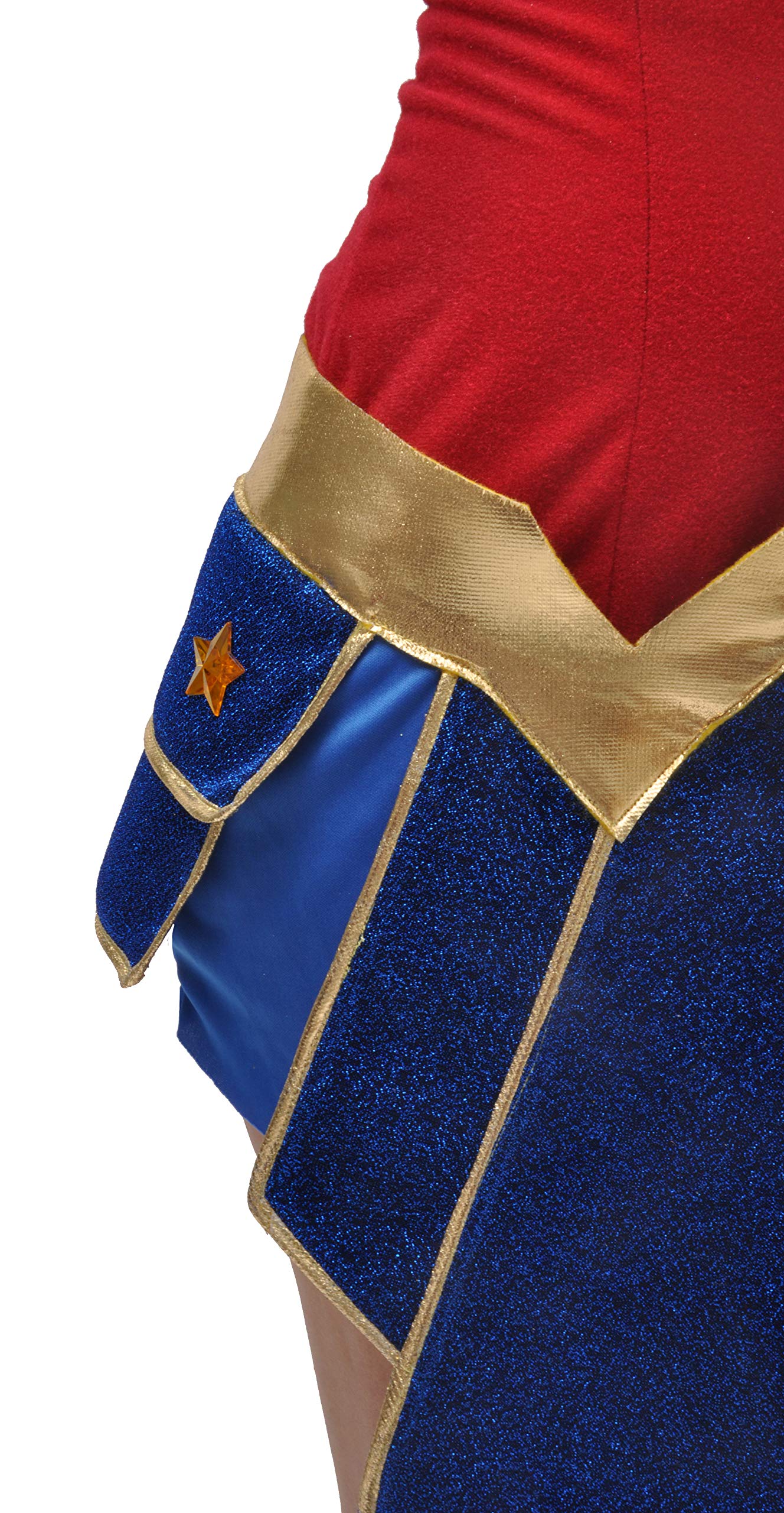 Wonder Woman Adult Costume Disguise Girl Woman Adult Official DC (image 4)