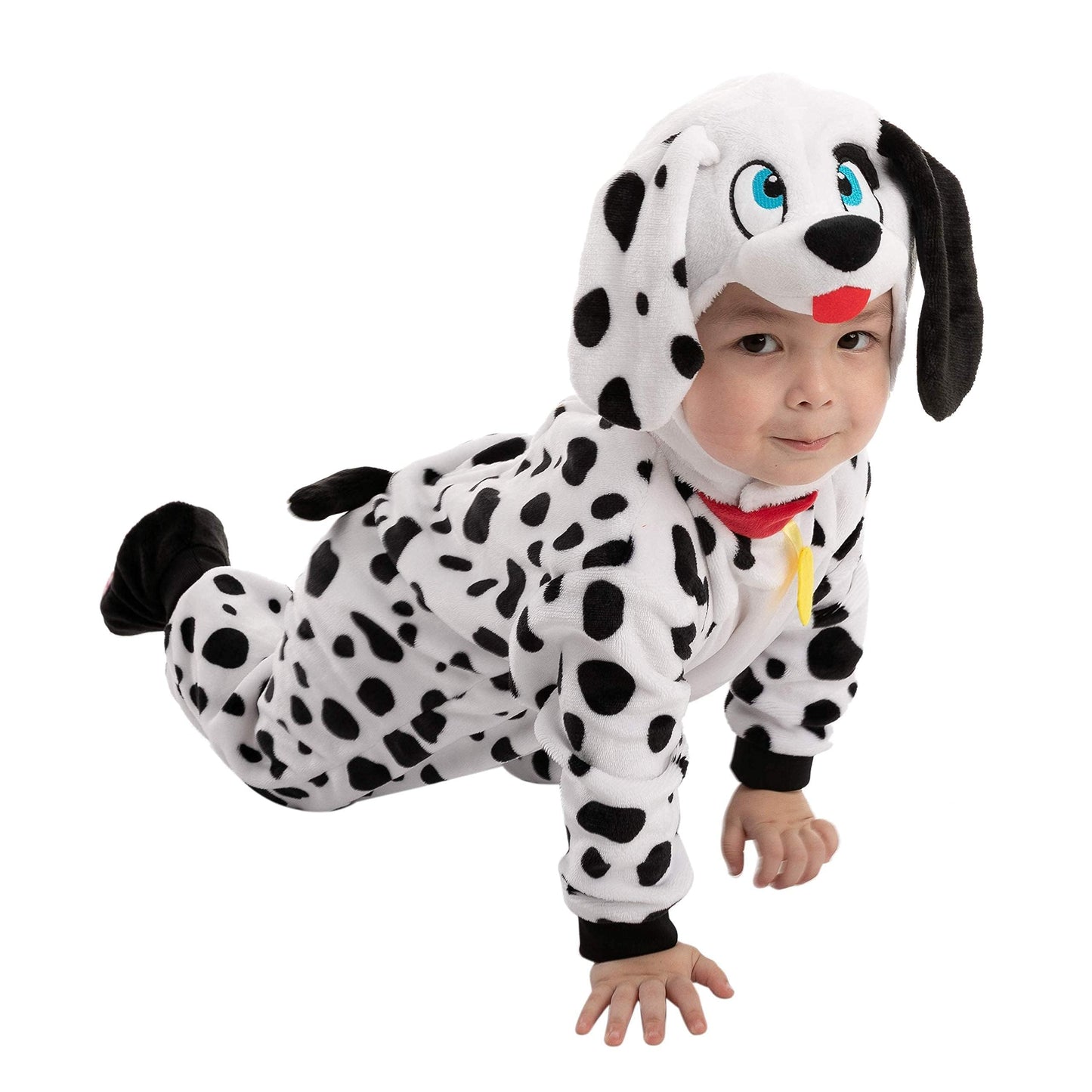 Spooktacular Creations Baby Dalmatian Puppy Costume for Infant Toddler Kids Dog Costume Halloween Trick or Treat Party (18-24 months)