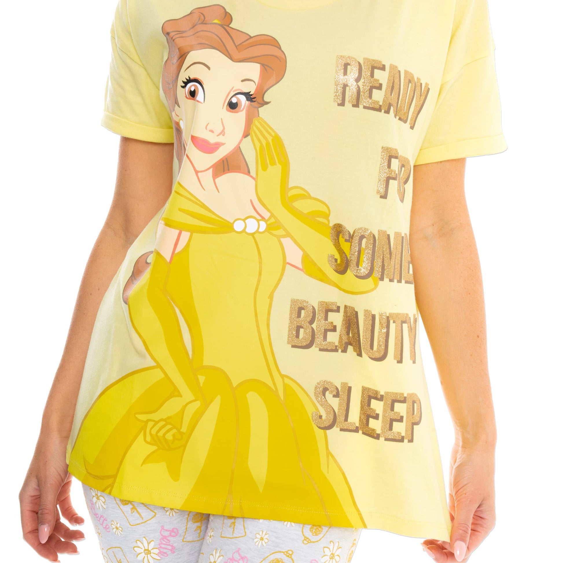 Womens Pyjamas Belle Yellow (image 2)