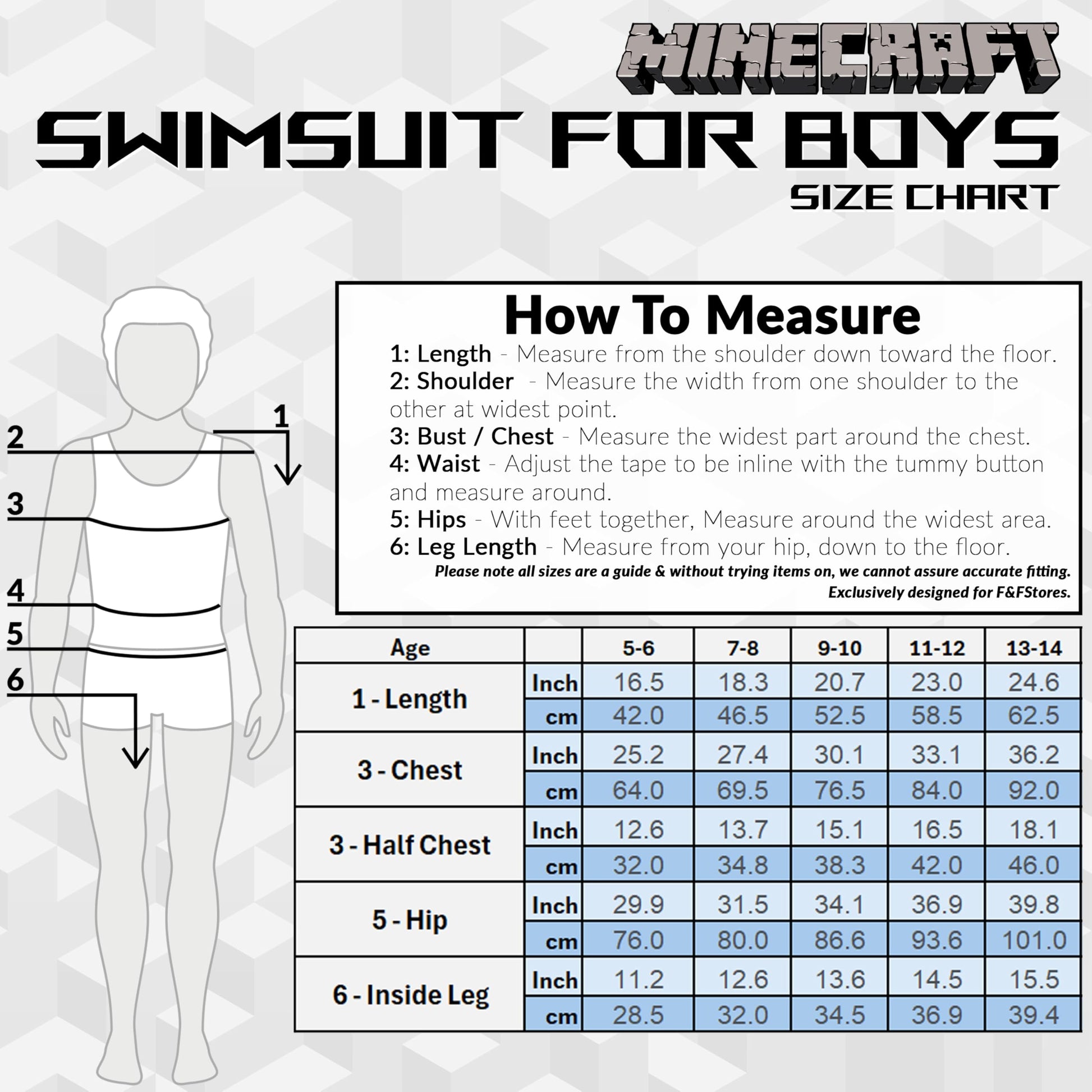 Swimsuit Set Boys Creeper Swimming Costume Boys Swimming Shorts (image 6)