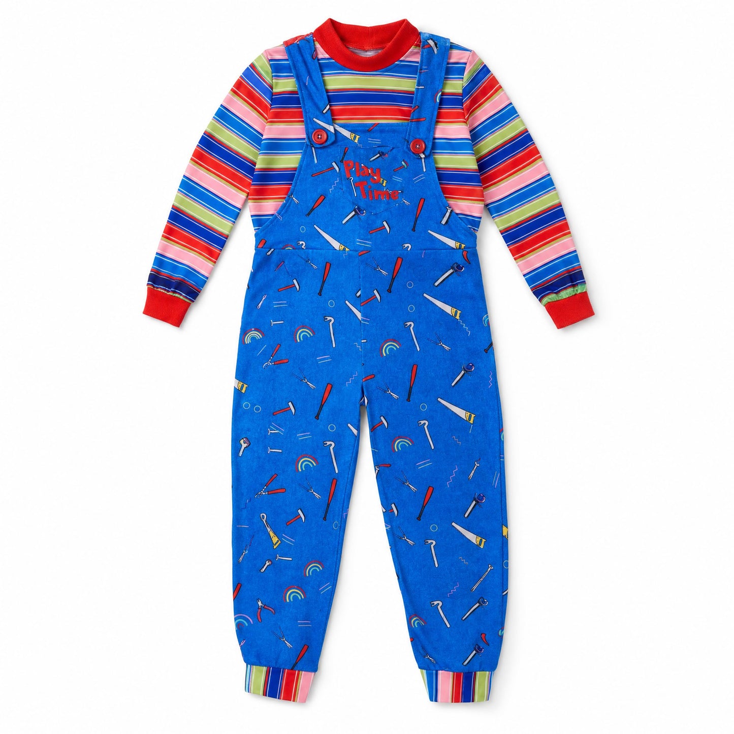 Morph Playtime Killer Doll Costume For Men, Halloween Costumes Men, Mens Halloween Costumes Adult Scary, Large