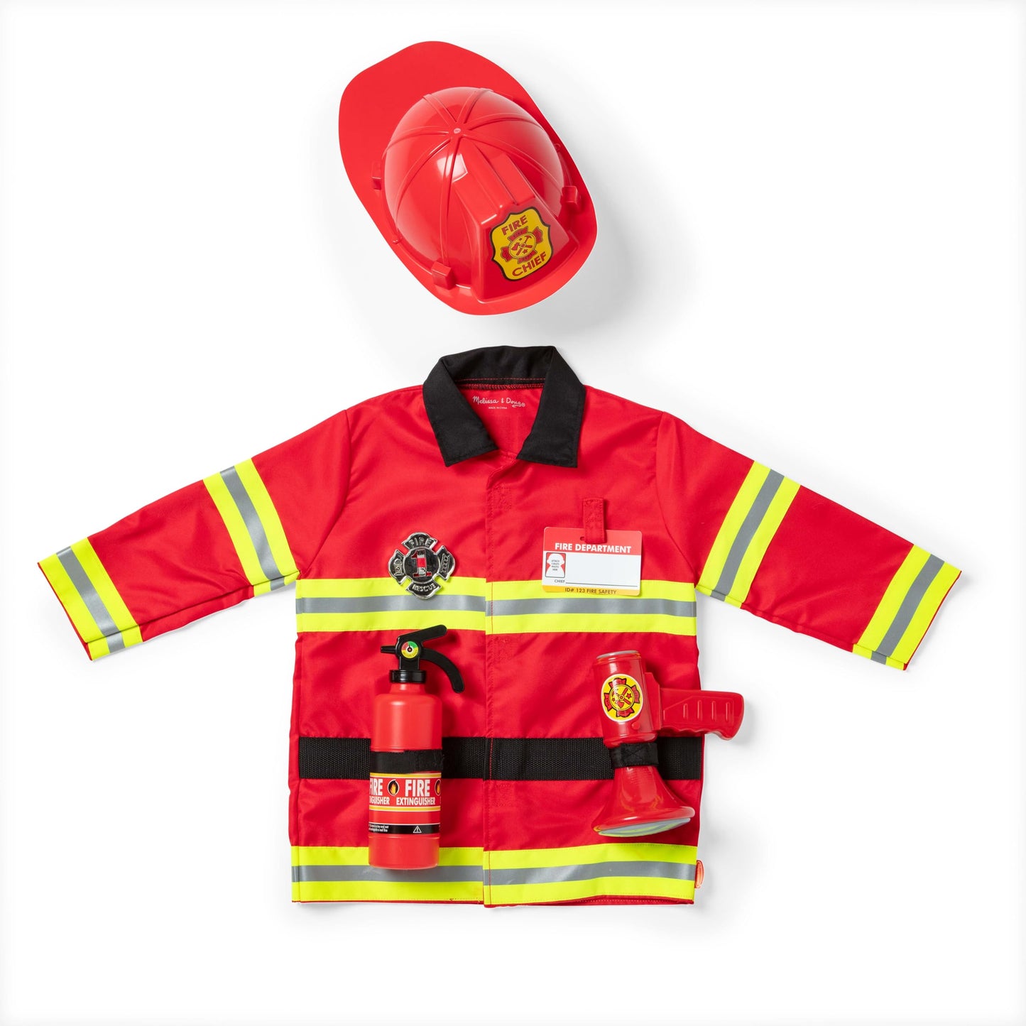 Fire Chief Role Play Costume Set: Fire Chief Role Play Costume Set