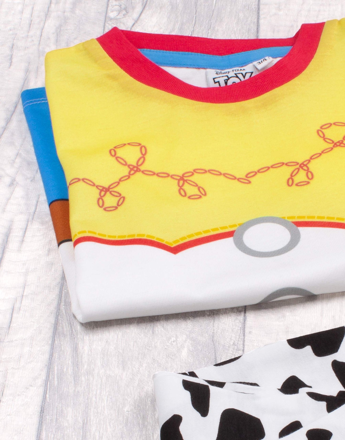 Disney Toy Story Pyjamas For Girls Long OR Short Bottoms | Kids Jessie Cowgirl Costume T Shirt & Legging PJs | Cosplay Fancy Dress Outfit Merchandise