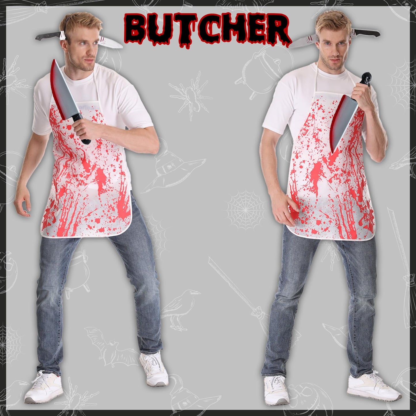 Butcher Halloween Costumes for Men - Men's Halloween Costume Adult (image 2)