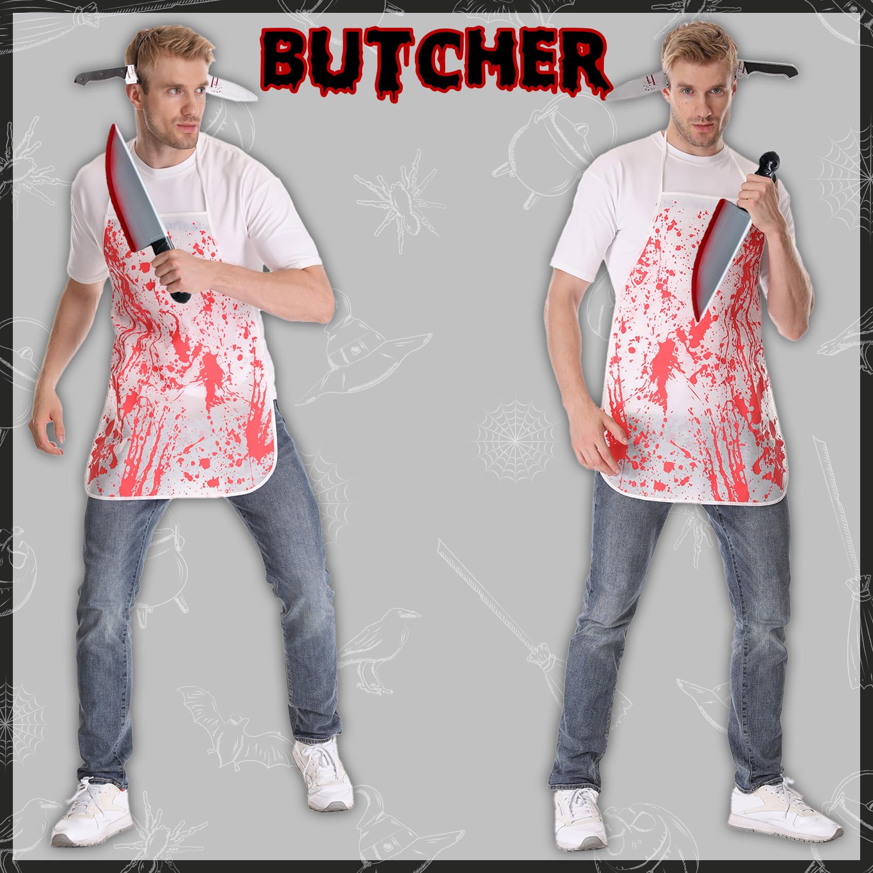 Butcher Halloween Costumes for Men - Men's Halloween Costume Adult (image 2)