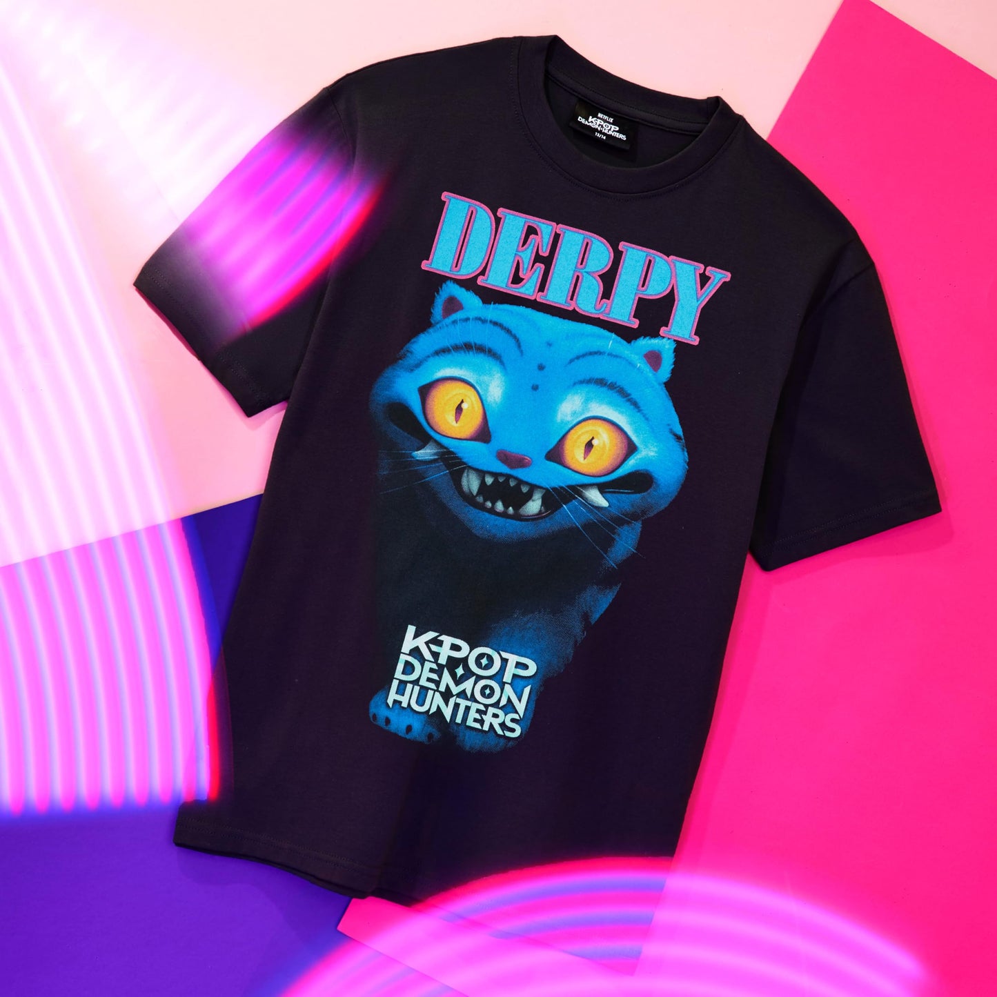Official Derpy Tiger T-Shirt for Girls Teens - Soft Cotton Crew