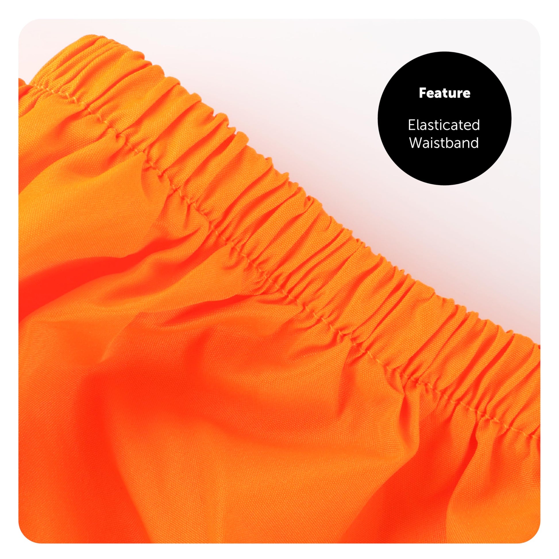 Mens Prisoners Convict Costume - Orange Prisoner Top - Matching (image 3)