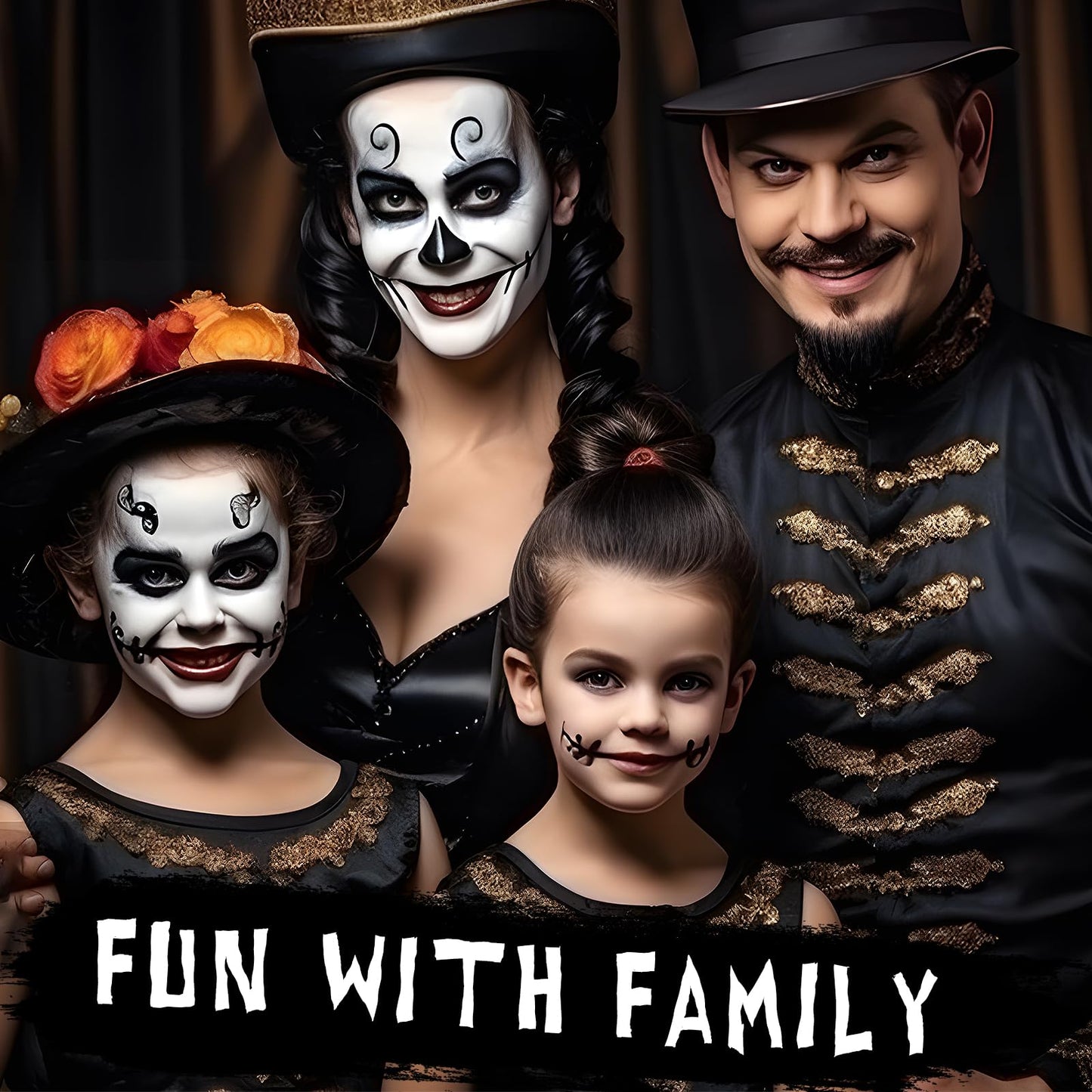 White Black Face Paint Makeup Halloween 100g, Halloween Make Up Kit Adults, Halloween Face Paints Kit, Skeleton Zombie Clown Makeup Halloween, Body Paint for Fancy Dress, Festivals