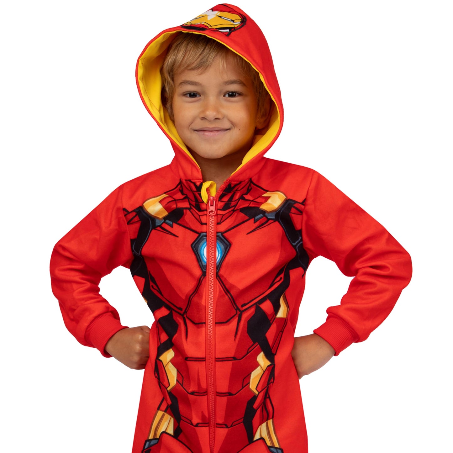 Marvel Iron Man Onesie | Boys 8-9 Years Red