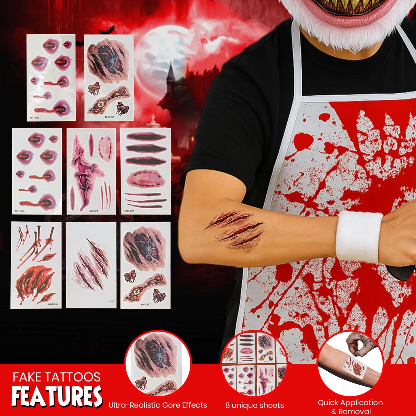 Horror Killer Bunny Halloween Costume - Killer Rabbit Costume