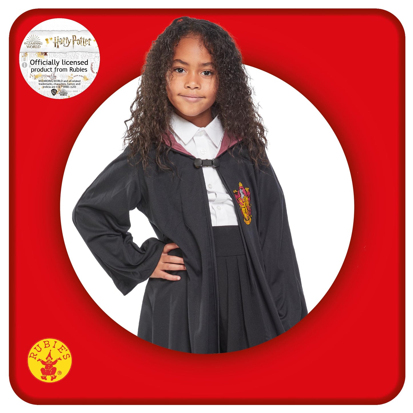 Rubies Official Harry Potter Gryffindor Classic Robe Costume, Childs Size Age 9-10 Years Halloween