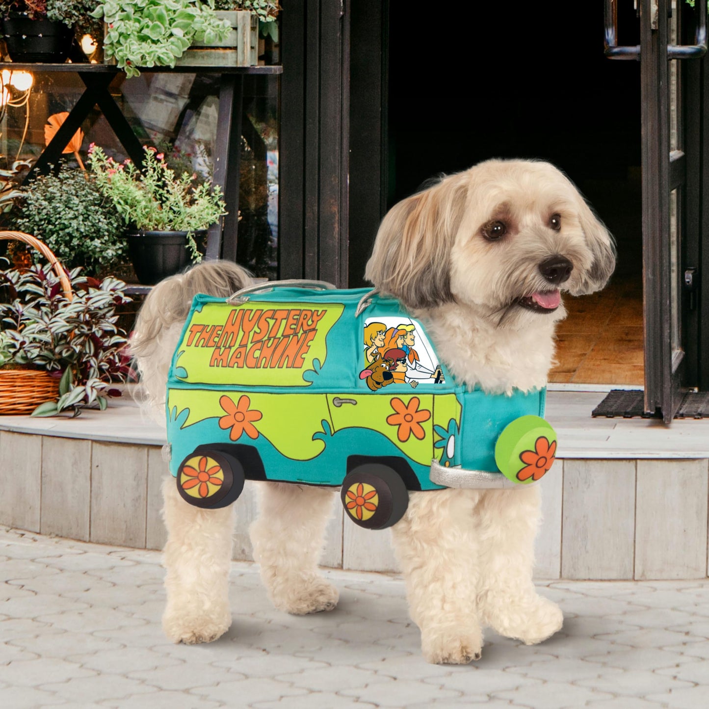 Unisex Adult Scooby-Doo the Mystery Machine Pet Suit - Party