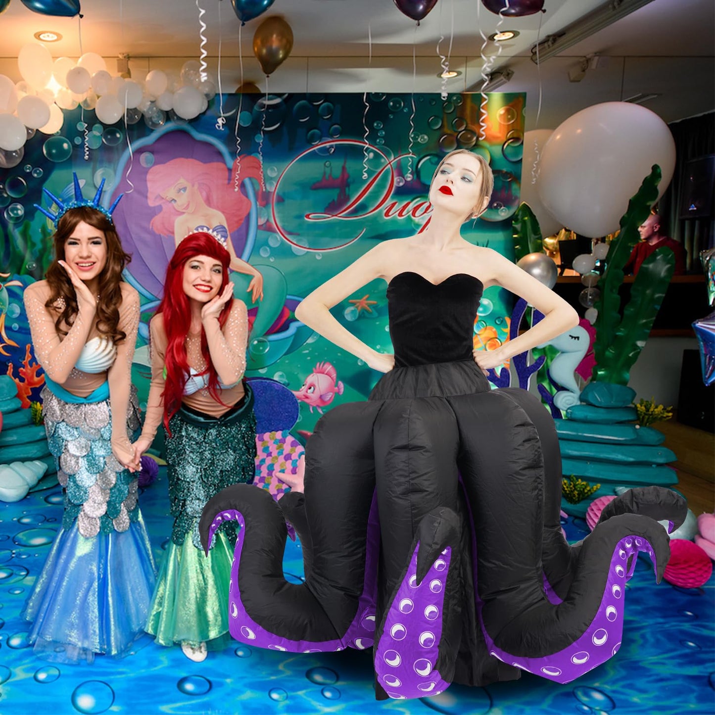 Inflatable Costume Adult Octopus Costume Women Octopus Halloween