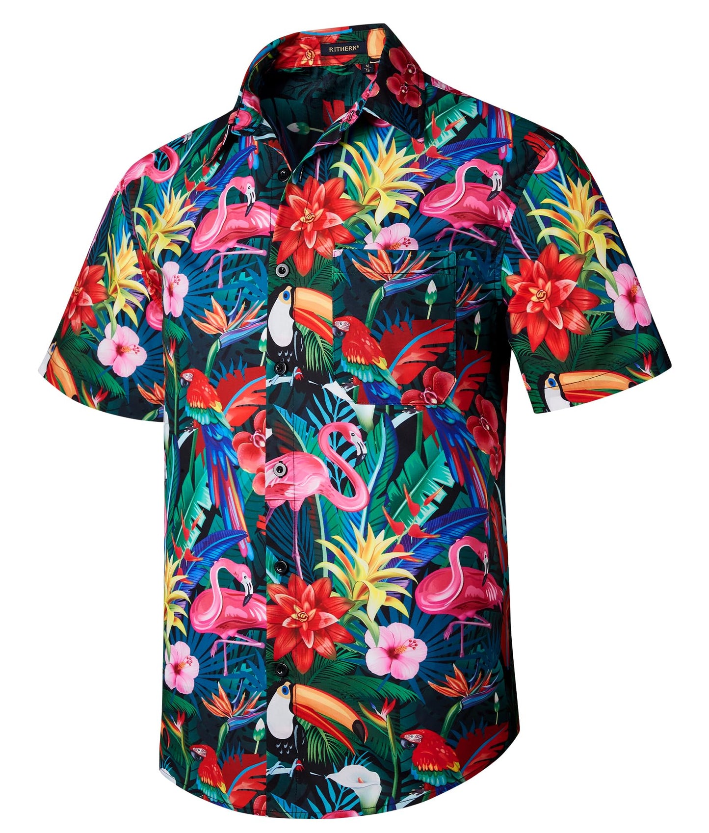 Hawaiian Shirts for Men Summer Short Sleeve Casual Funky Men Hawaii