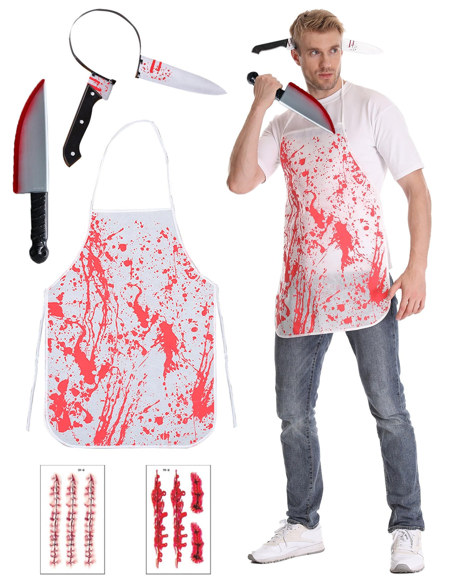 Butcher Halloween Costumes for Men - Men's Halloween Costume Adult
