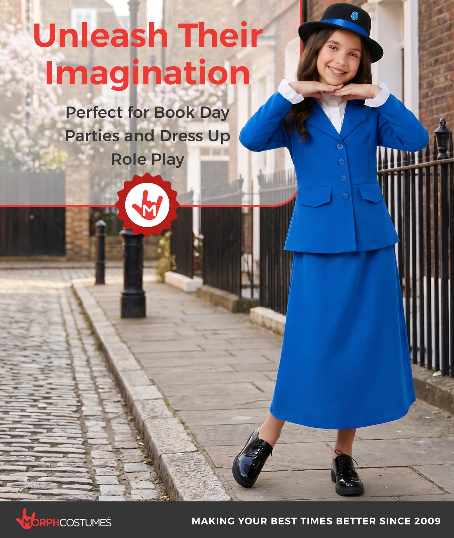 Victorian Nanny Costume for Girls - Victorian Costume Girl - World (image 6)
