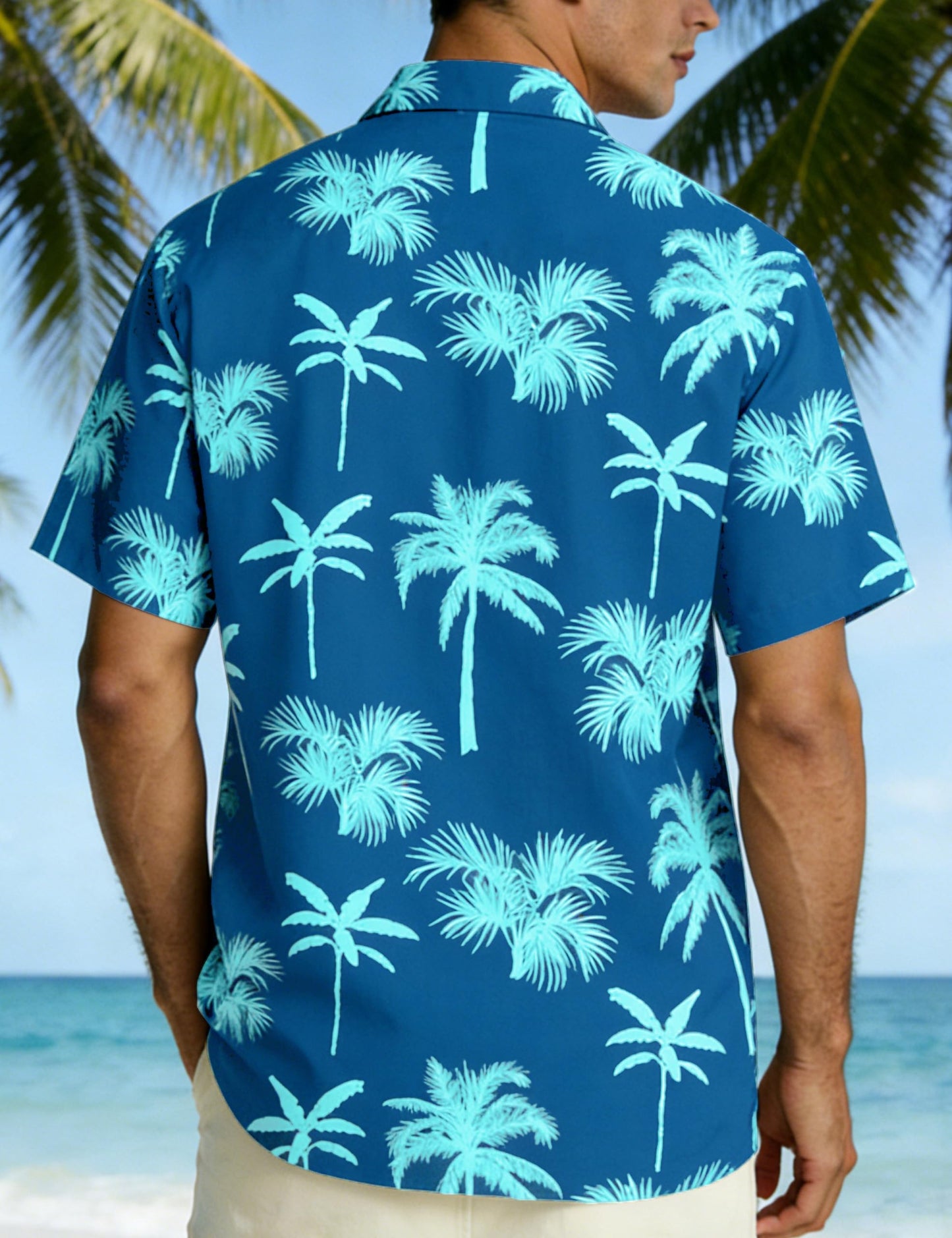 Hawaiian Shirt for Men Short Sleeve - Coconut Grove Tropical