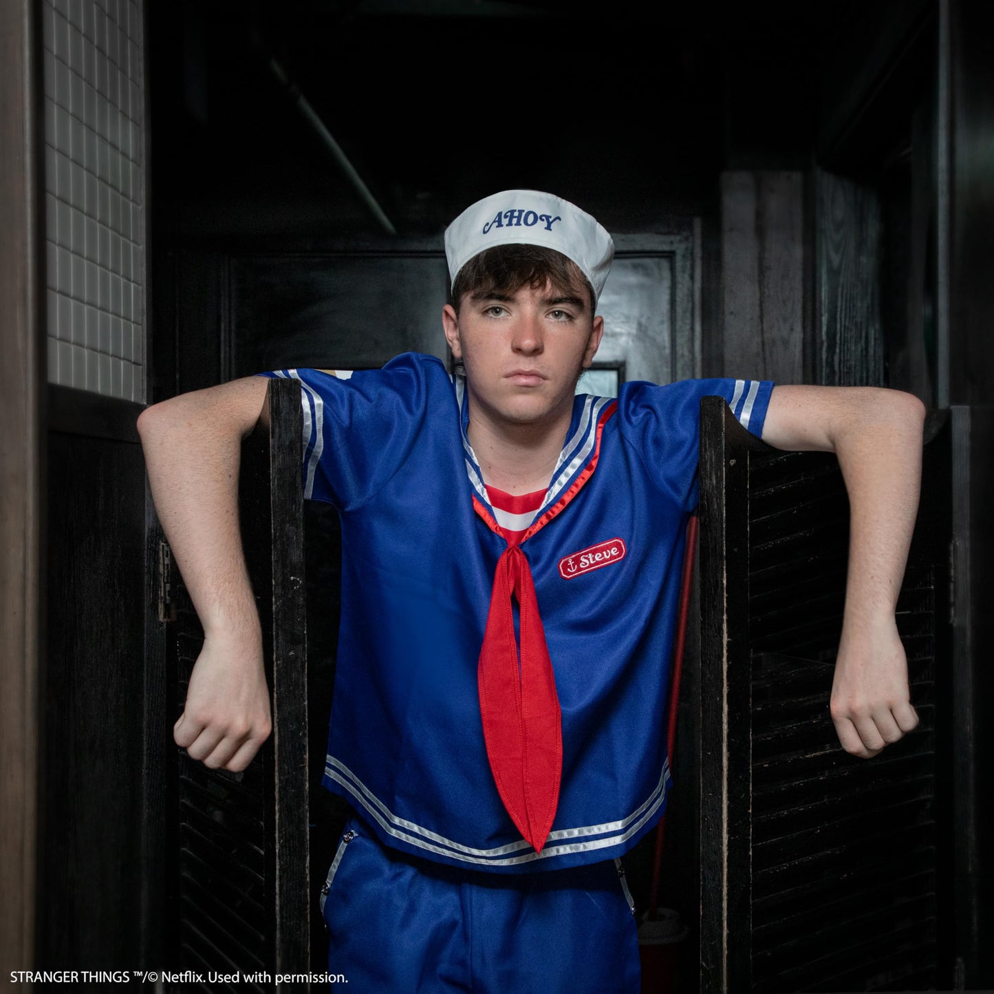 Stranger Things - Steve Costume - S - M - Official License (image 2)