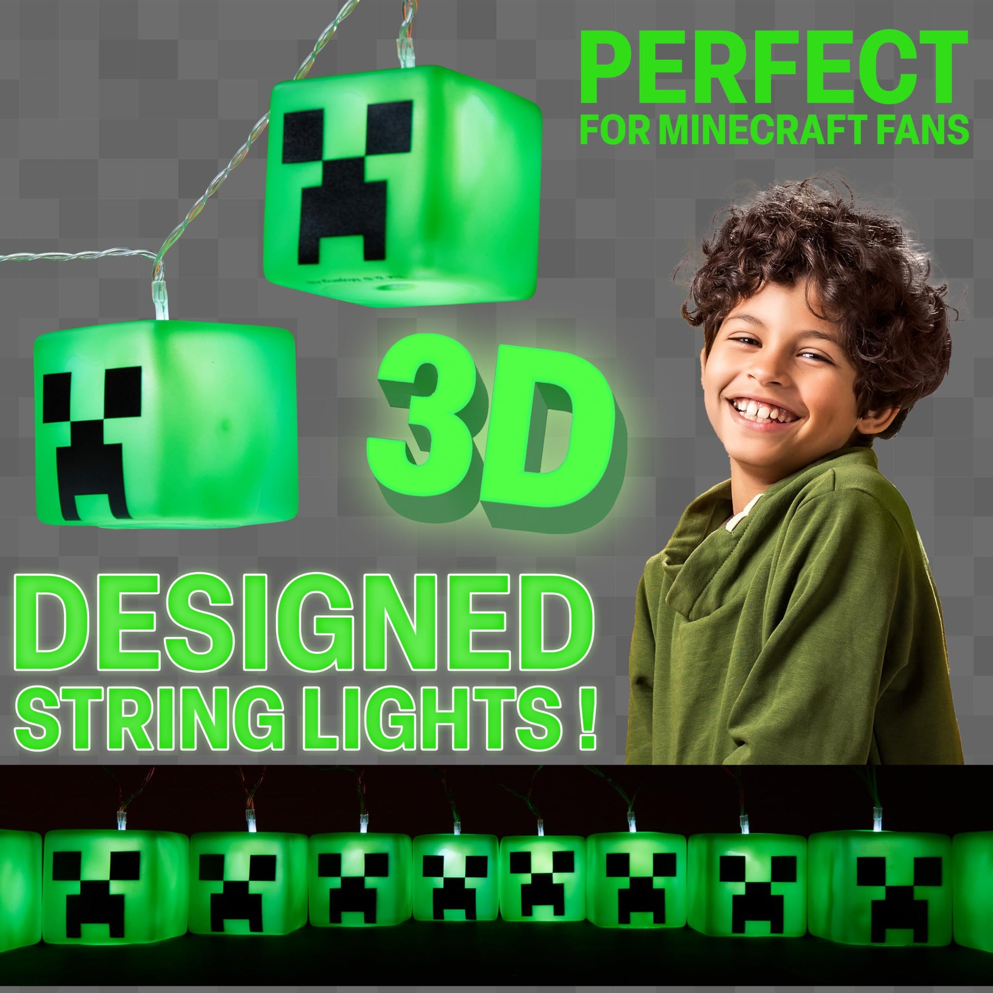 Fairy Lights Battery Operated LED String Lights Indoor Creeper Room (image 3)